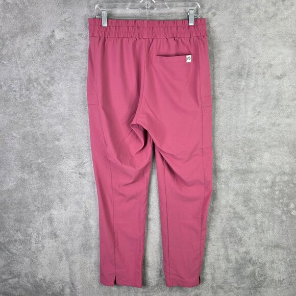 Womens Wonderwink Renew Pink Modern Fit Pants Elastic Waist Polyester Size M - Picture 5 of 9